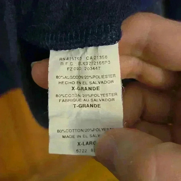 Navy Hanes Crew - Picture 5 of 6